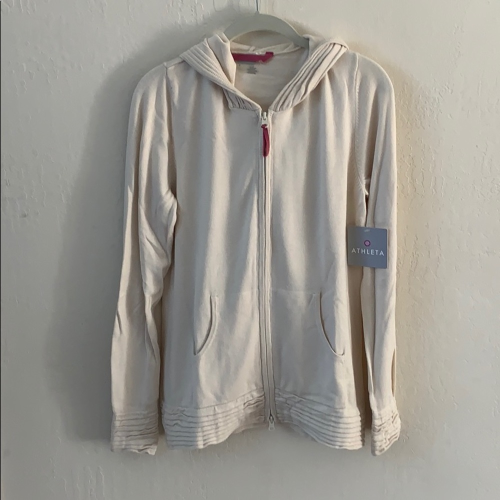Athleta zip up sweater